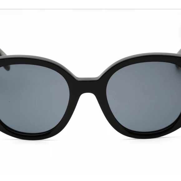 Marc Jacobs Black Wayfarer Sunglasses with Yellow Case - Picture 9 of 10